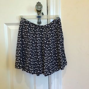 floral skirt
